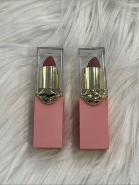 5/$35 NWT 2 unbranded Matt lipsticks in brownish red & reddish pink shade